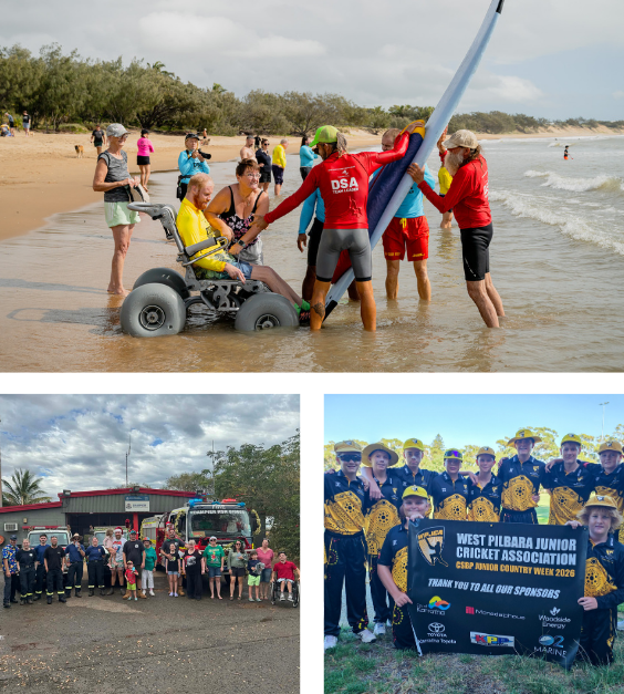 Community grants photo collage Community grants photo collage